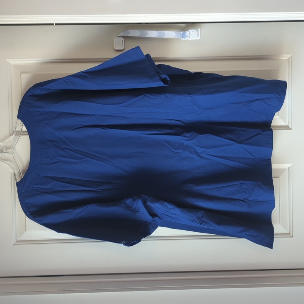 Blue Scrub Top - Picture 5 of 5